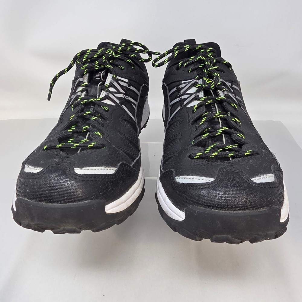Fila All Terrain Trail Running Shoes Mens 9 Black Lime Green 1JM01275-016 Exc - Picture 15 of 16